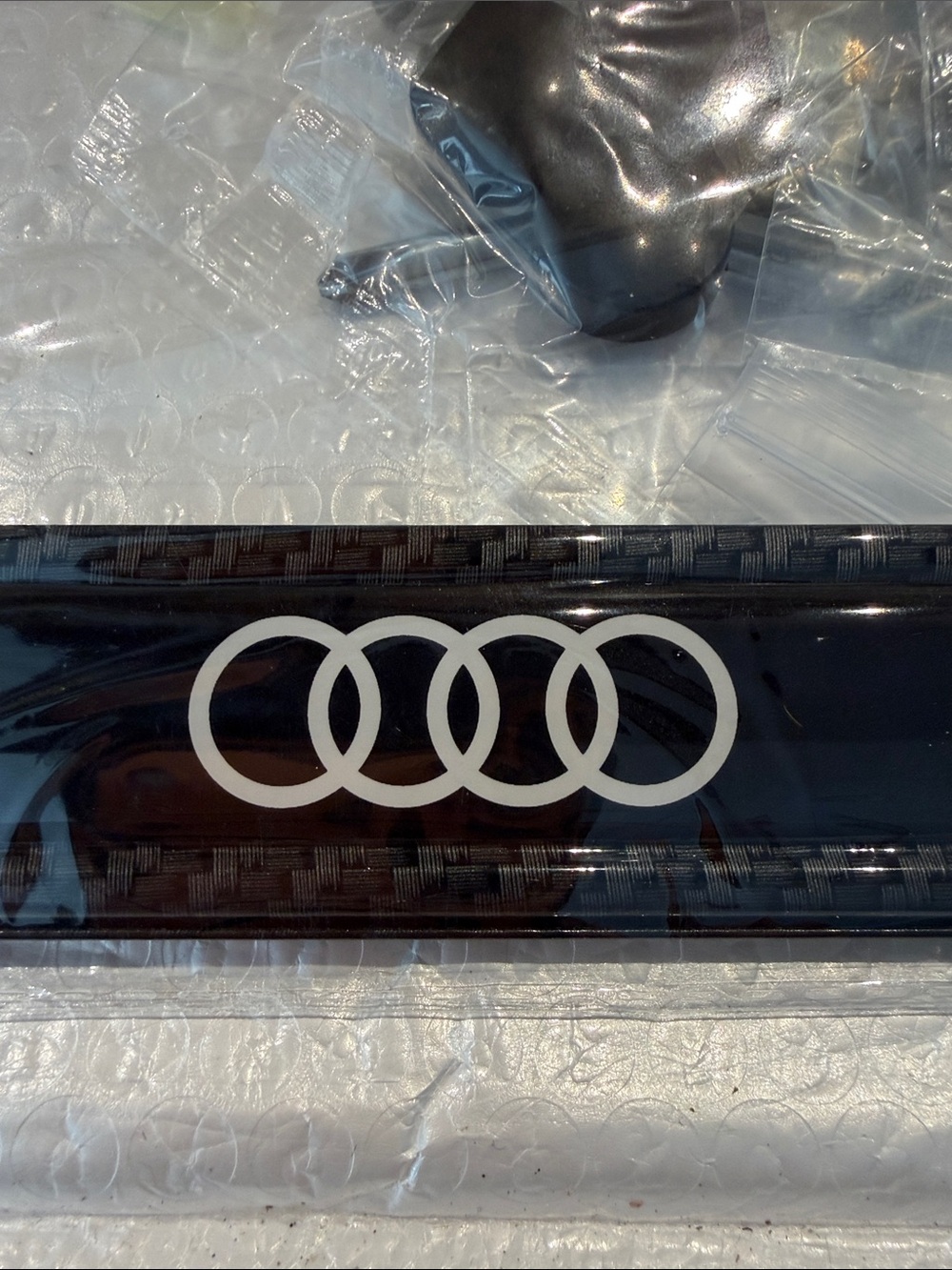 Audi License Plate Frame with Hardware